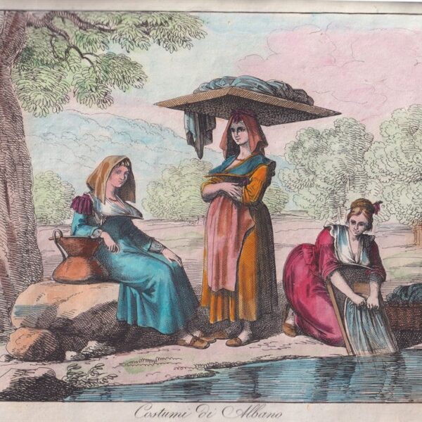 Pinelli, Costumi di Albano, 1815