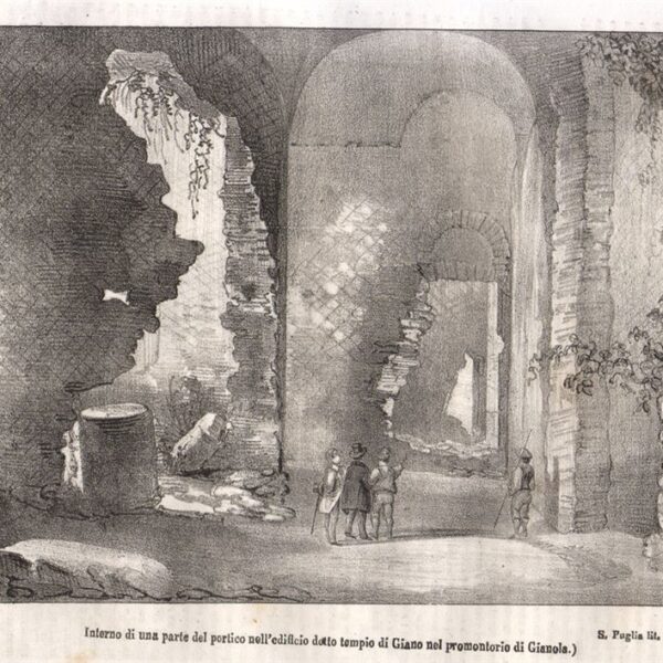 Gaeta, Tempio di Giano, 1845