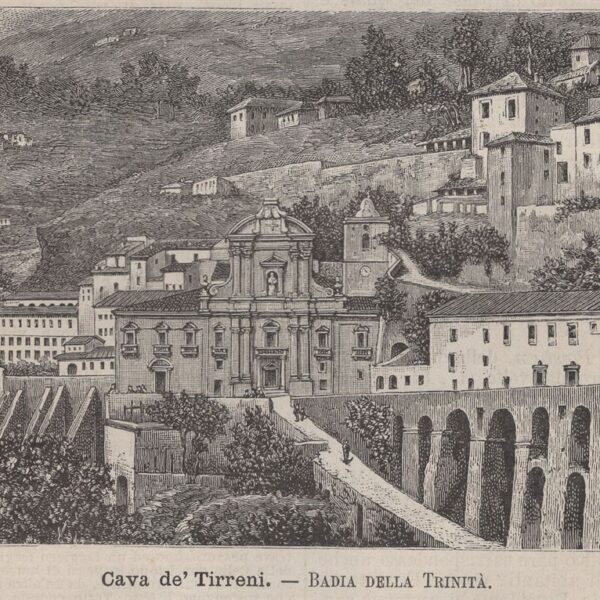 Cava de' Tirreni, Badia della Trinità, 1890