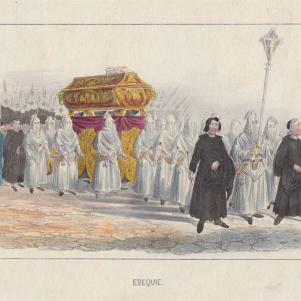 Esequie, G. Lenghi, 1860