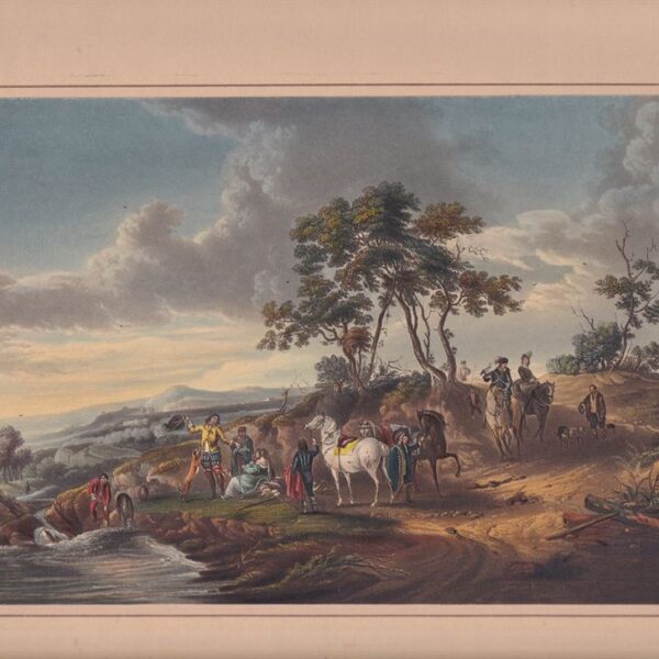 Wouvermanns - Una festa di caccia, 1830