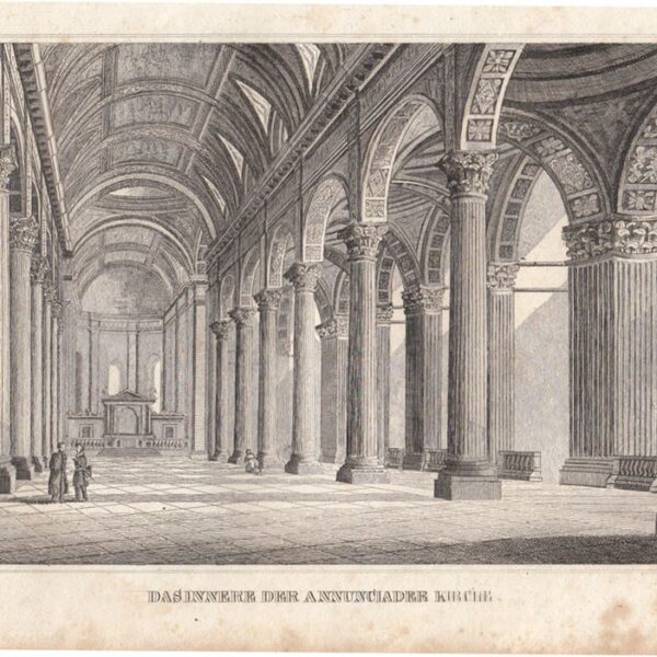 Genova, Chiesa della Nunziata, 1834