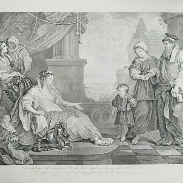 HOGARTH WILLIAM, Moses, 1822