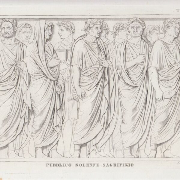 Saverio Pistolesi, Pubblico Solenne Sacrificio, 1850