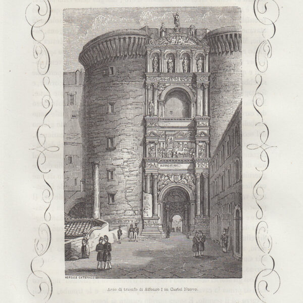 Napoli, Castel Nuovo, 1855
