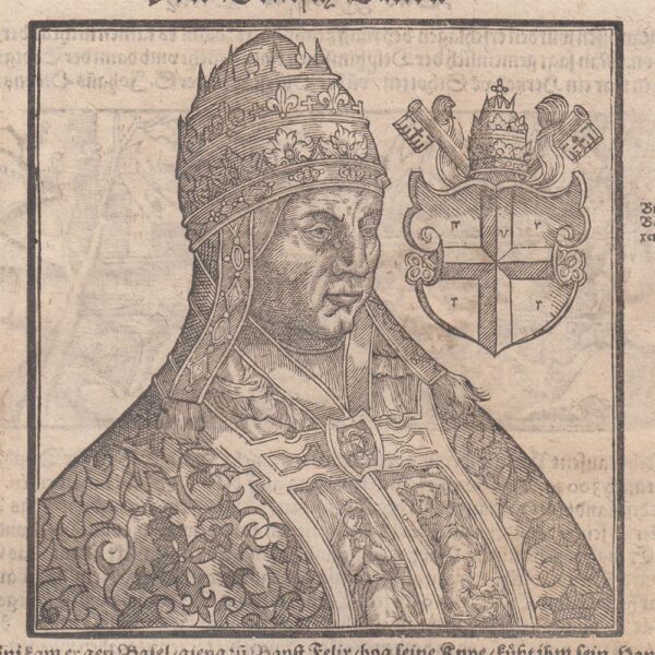Papa Eugenio IV, Cosmographia, 1588