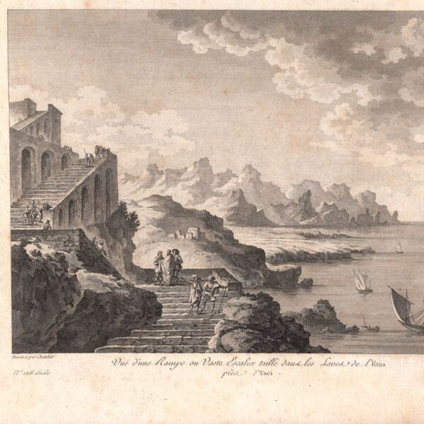 Siracusa, Scala dall'Etna, Saint-Non, 1786