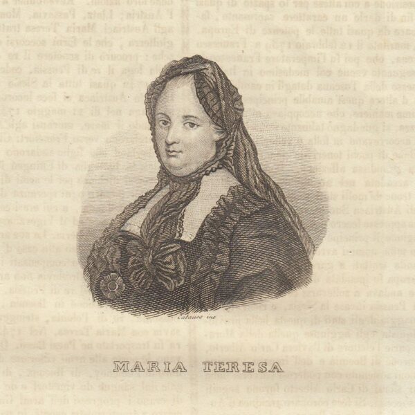 Maria Teresa d'Asburgo, 1847