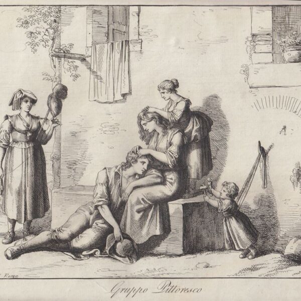 B. Pinelli, Gruppo Pittoresco, 1815