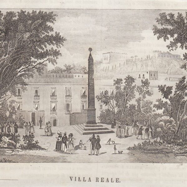 Napoli, Villa Comunale, 1839