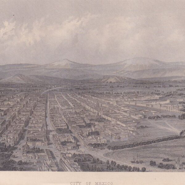 Città del Messico, City of Mexico, 1850