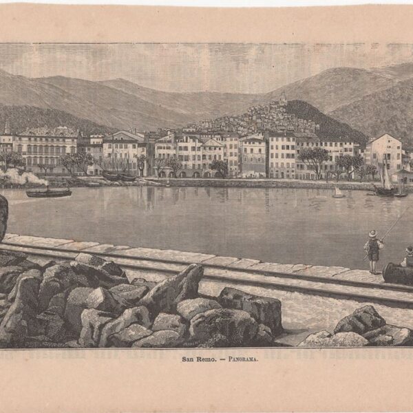 San Remo, Panorama, 1890