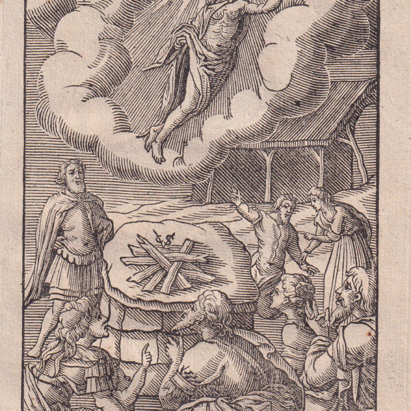 Stampe di soggetto biblico del XVII secolo cm.11x9