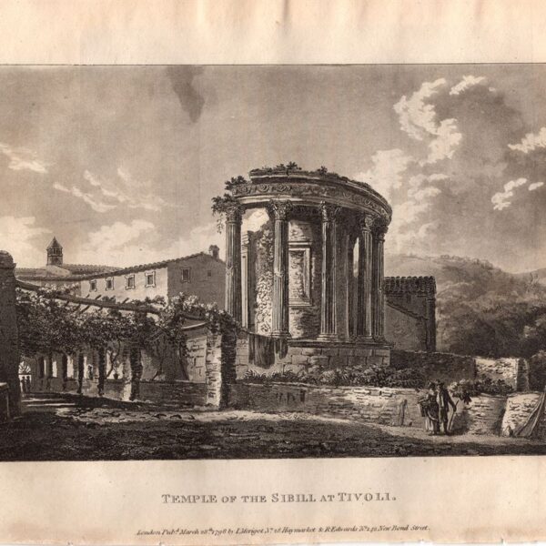 Tivoli, Tempio della Sibilla, 1798