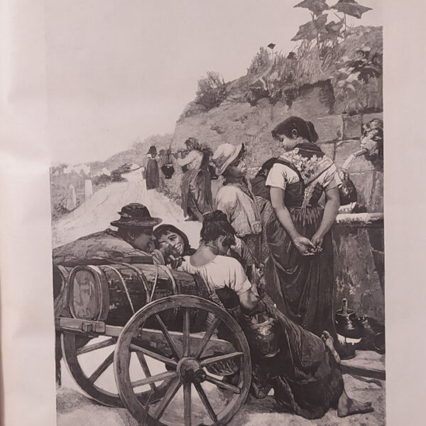 ​Alla Fontana, quadro di Egisto Ferroni, 1886