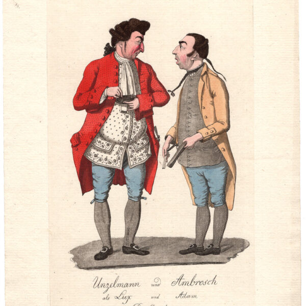 Commedia tedesca, XVIII secolo