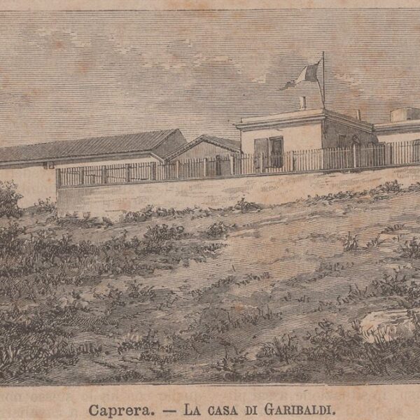 Caprera, Casa di Garibaldi, 1890