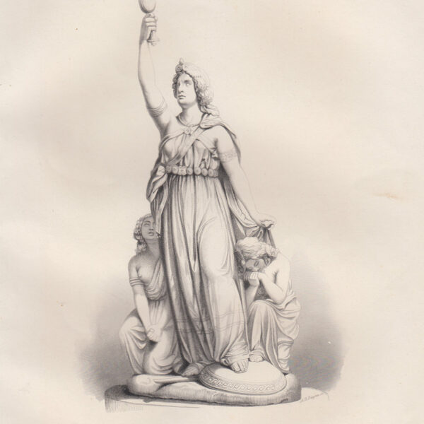 Regina Budicca, A.H.Payne, 1840-50