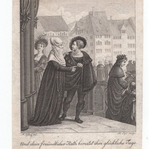 Piccola incisione del XVIII-XIX s