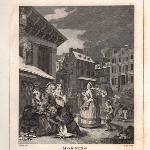 Hogarth William (1697-1764), Four Times of the Day, 1813