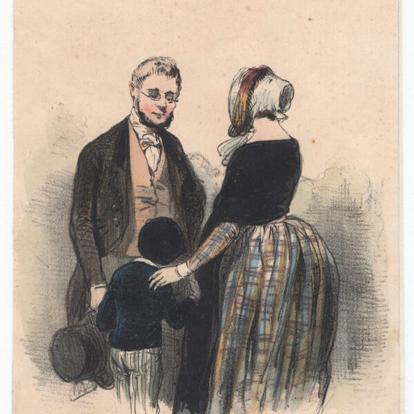 Il bambino ed il maestro, 1850