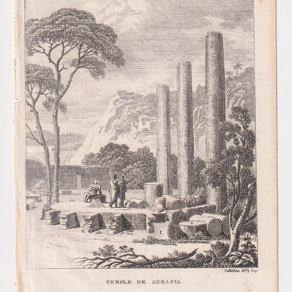 Pozzuoli, Tempio di Serapide, 1819