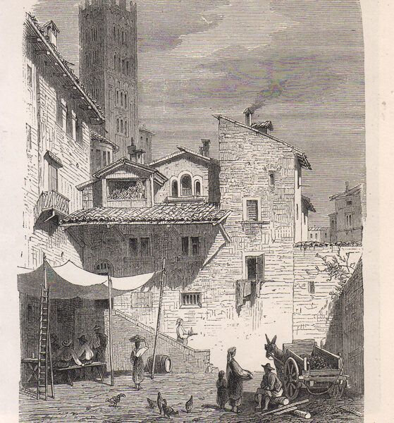 Lucca, San Frediano, 1877