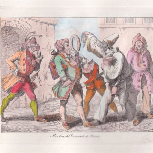 Pinelli, Maschere, 1820