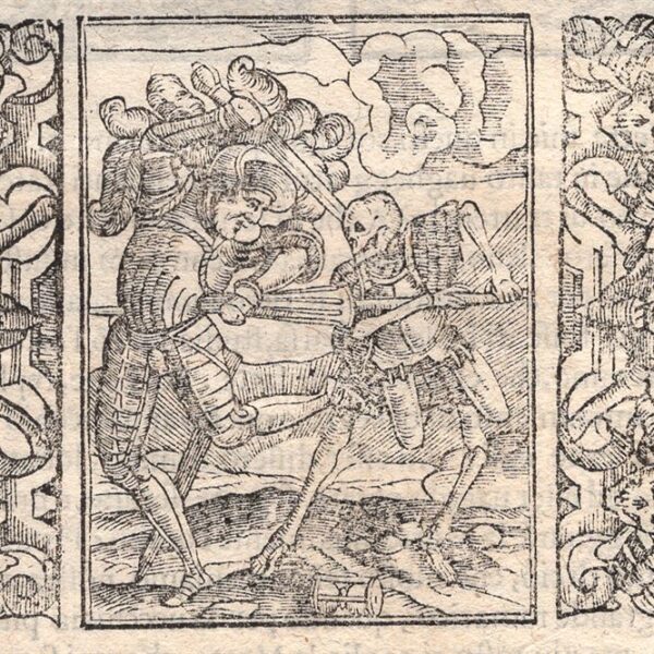 Fabio Glissenti, Il Cavaliere e la Morte, 1596