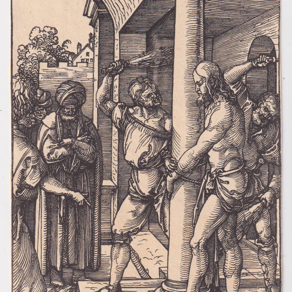 Albrecht Durer, La flagellazione, xilografia