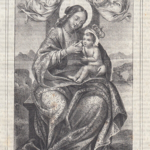 Madonna di Custonaci, Trapani, 1842