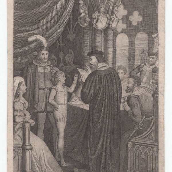 Piccola incisione del XVIII-XIX s