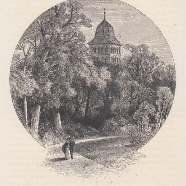 Lubecca, Germania, The Burgthor, 1884