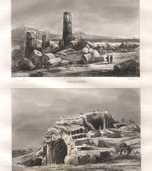 Siracusa, Tomba di Archimede, 1834