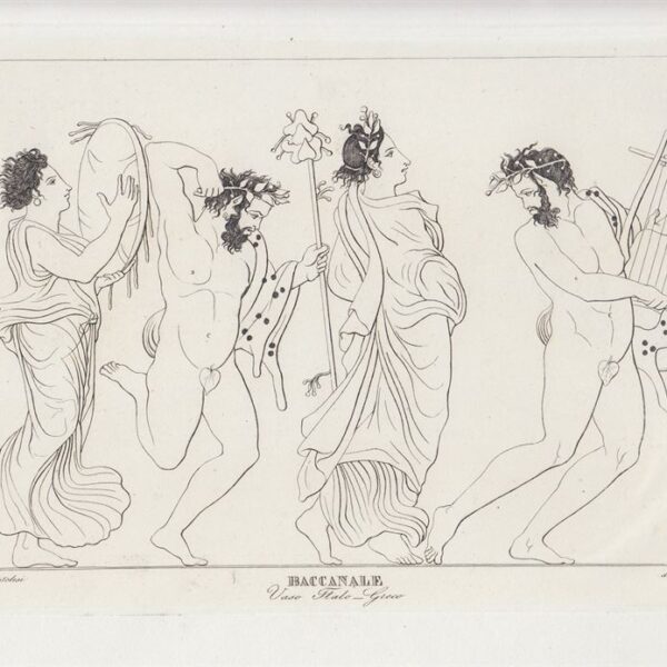 Saverio Pistolesi, Baccanale, 1850