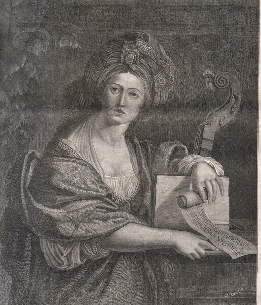 La Sibilla Cumana, Domenichino, 1889