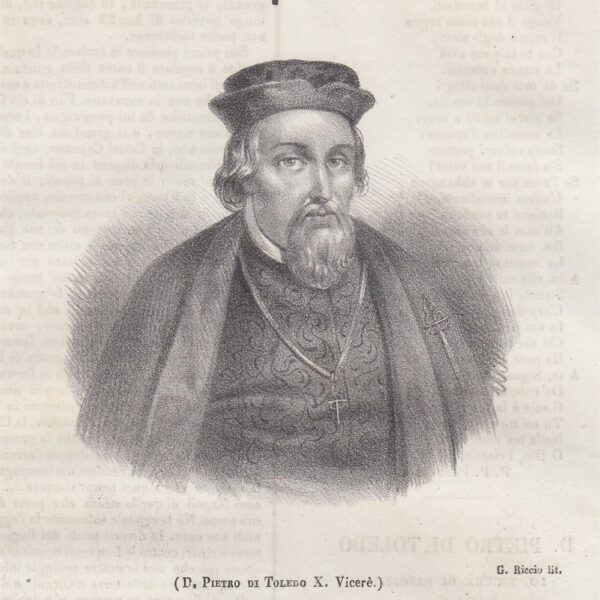 D. Pietro di Toledo X Vicerè, 1846