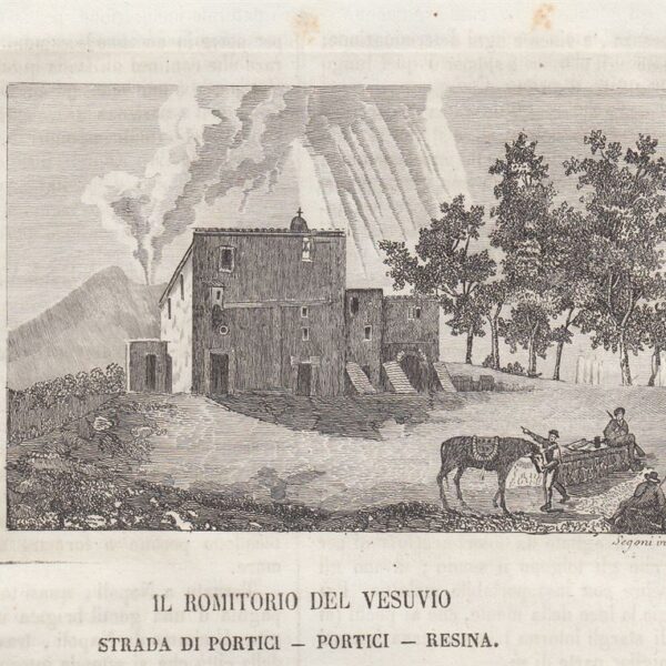Il Romitorio del Vesuvio, 1839
