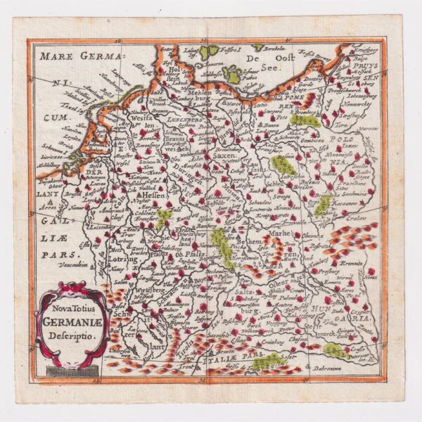 Philippus Cluverius (1580-1622), Germania, 1686