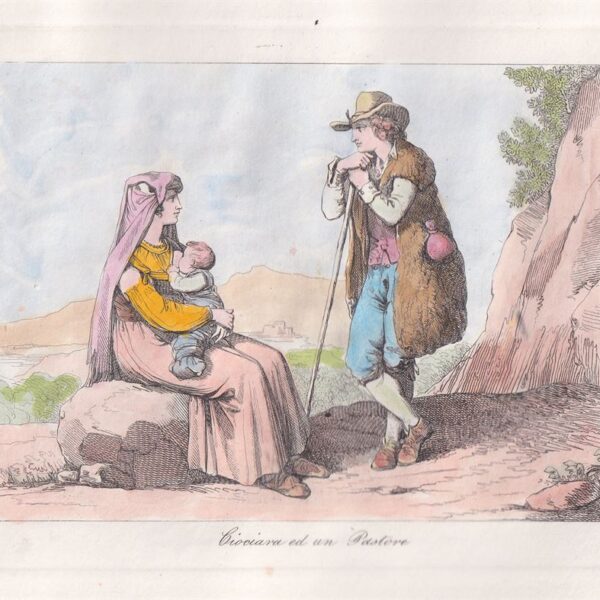 Pinelli, Ciociara ed un Pastore, 1820