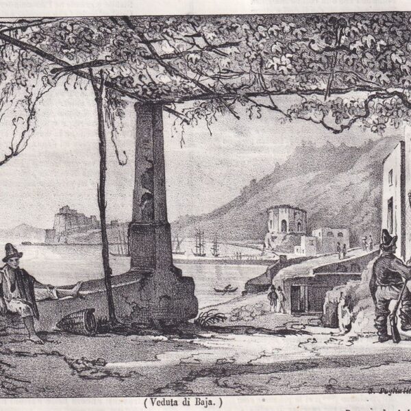 Veduta di Baia, 1845