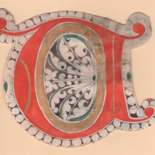 Capolettera del XV-XVI secolo