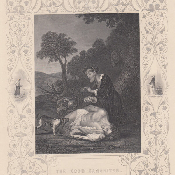 The good samaritan. Il buon samaritano.