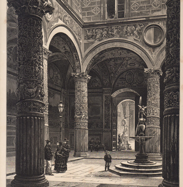 Firenze, Palazzo Vecchio, 1877