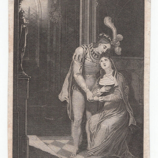 Piccola incisione del XVIII-XIX s