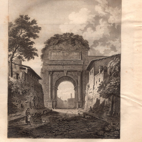 Roma, Arco di Tito, 1796