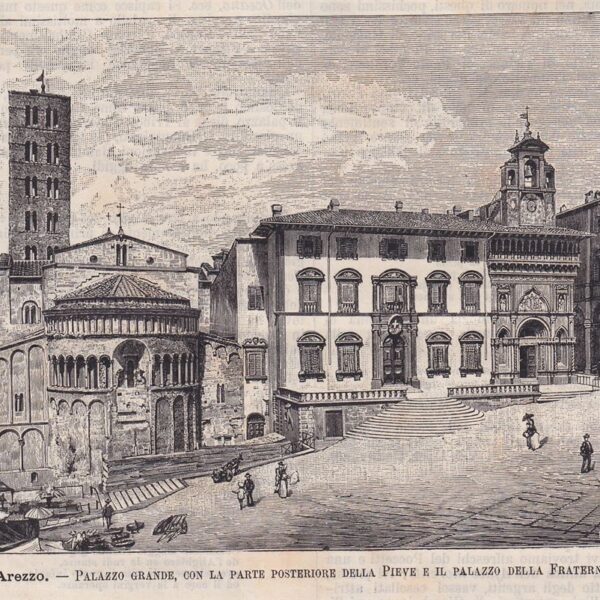 Arezzo, Palazzo Grande, 1890