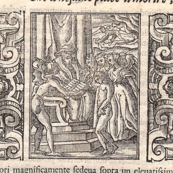 Fabio Glissenti, Il Giudice e la Morte, 1596