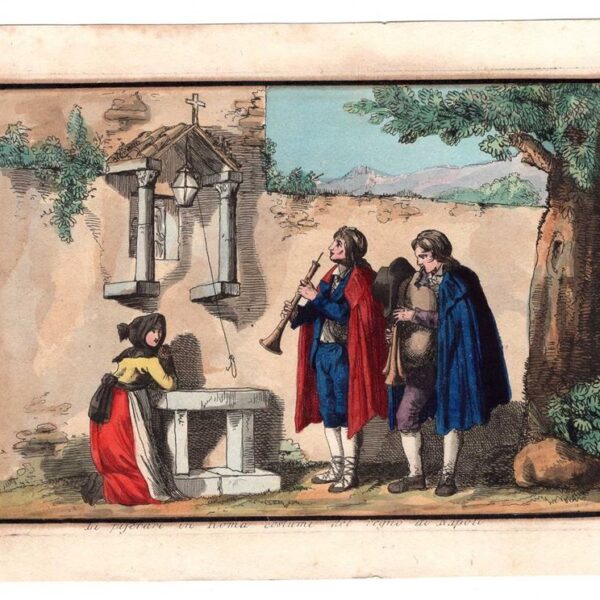 da Bartolomeo Pinelli, Zampognari, Gaetano Cottafava, 1826
