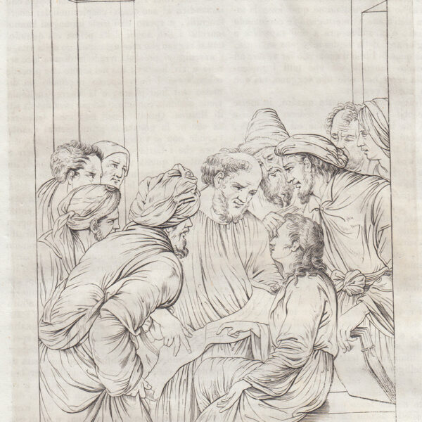 Gesù in mezzo ai dottori, 1839